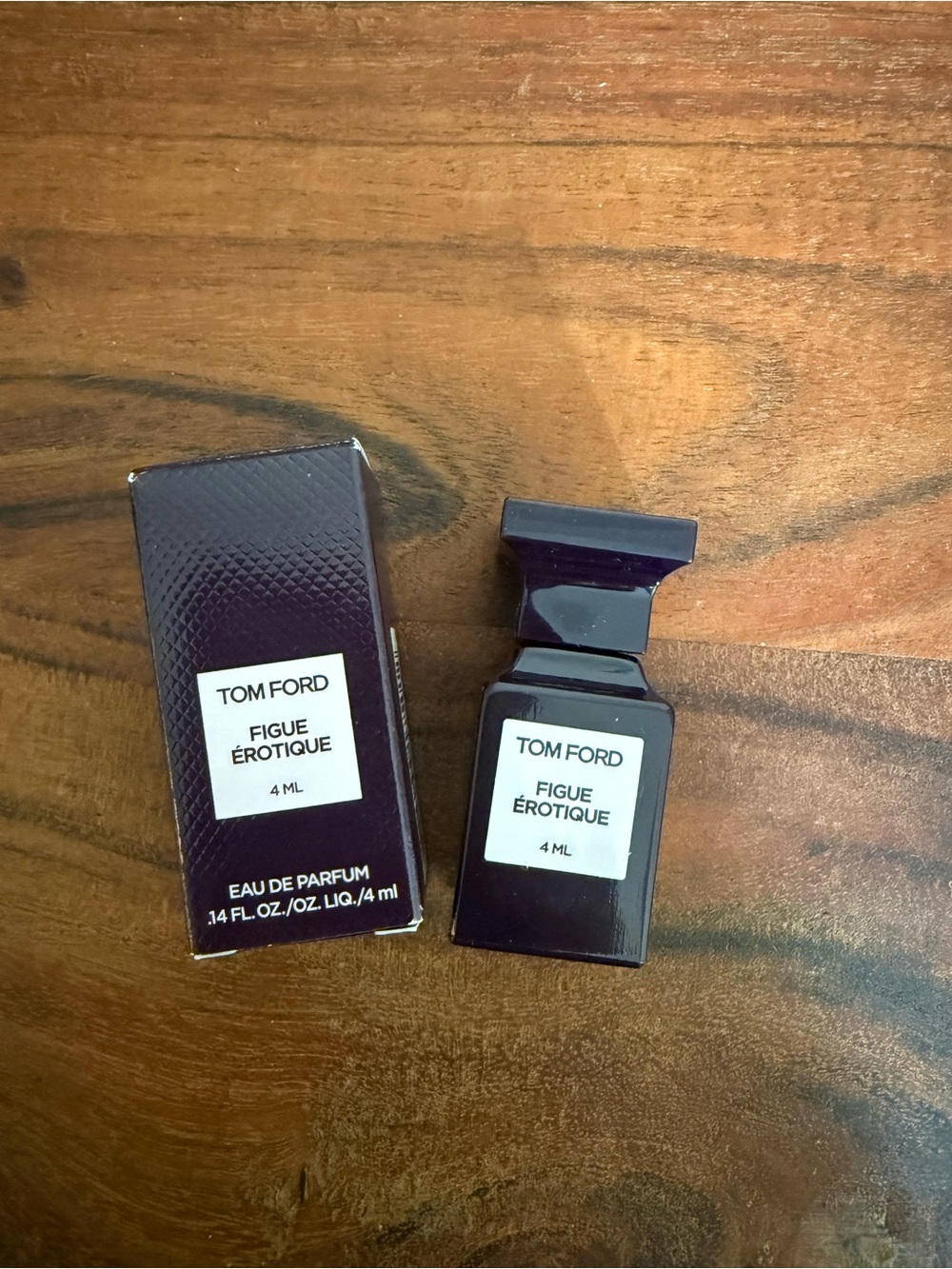 New In Box Tom Ford Figue Erotique EDP Splash Dabber Bottle Travel Size Mini 4ml